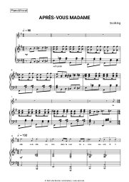 Noten, Akkorde Soolking, GIMS - APRÈS-VOUS MADAME