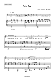 Noten, Akkorde Julian Sommer, Mia Julia - Peter Pan