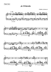 undefined Charles Aznavour - Je t'Attends