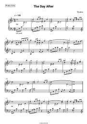 Noten, Akkorde Yiruma - The Day After