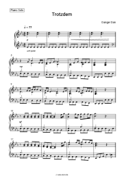 Noten, Akkorde Danger Dan - Trotzdem