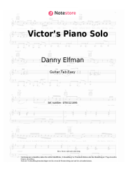 undefined Danny Elfman - Victor’s Piano Solo