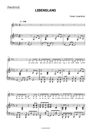 Noten, Akkorde Tream, treamiboii - LEBENSLANG