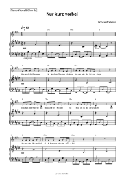 Noten, Akkorde Wincent Weiss - Nur kurz vorbei