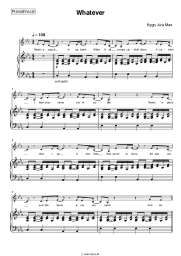 Noten, Akkorde Kygo, Ava Max - Whatever