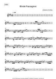 undefined Johannes Oerding - Blinde Passagiere