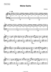 Noten, Akkorde Broilers - Meine Sache