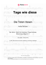 undefined Die Toten Hosen - Tage wie diese