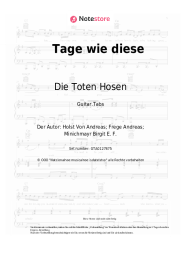 undefined Die Toten Hosen - Tage wie diese