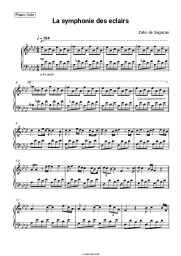 undefined Zaho de Sagazan - La symphonie des éclairs