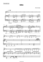 Noten, Akkorde Nina Chuba - NINA