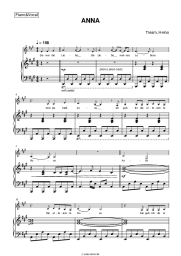 Noten, Akkorde Tream, Heino - ANNA