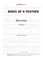 undefined Billie Eilish - BIRDS OF A FEATHER