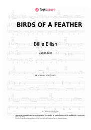 undefined Billie Eilish - BIRDS OF A FEATHER