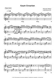 Noten, Akkorde Wincent Weiss - Kaum Erwarten