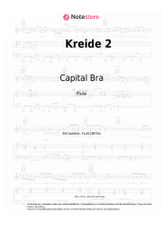 Noten, Akkorde Capital Bra, King Khalil - Kreide 2