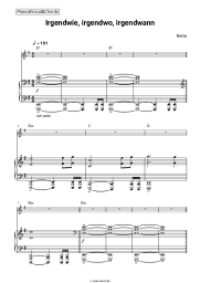 Noten, Akkorde Nena - Irgendwie, irgendwo, irgendwann