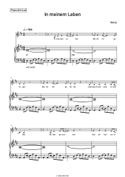 Noten, Akkorde Nena - In meinem Leben