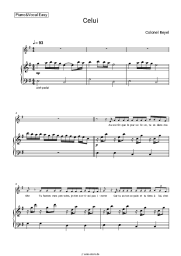 Noten, Akkorde Colonel Reyel - Celui