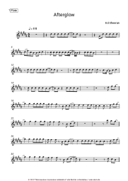 undefined Ed Sheeran - Afterglow