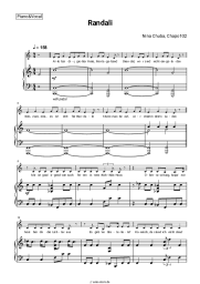 Noten, Akkorde Nina Chuba, Chapo102 -  Randali