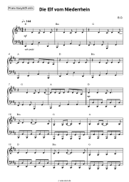 Noten, Akkorde B.O. - Die Elf vom Niederrhein