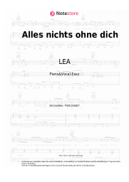undefined LEA - Alles nichts ohne dich