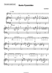 Noten, Akkorde Querbeat - Bunte Pyramiden
