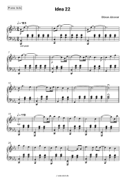 Noten, Akkorde Gibran Alcocer - Idea 22