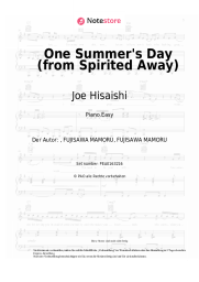 undefined Joe Hisaishi - One Summer's Day (from Spirited Away)