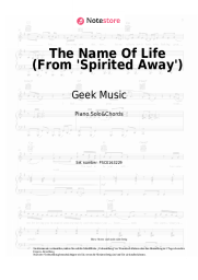 undefined Joe Hisaishi - The Name Of Life (From 'Spirited Away')