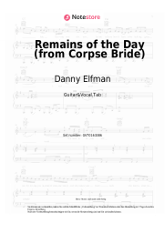 undefined Danny Elfman - Remains of the Day (from Corpse Bride)