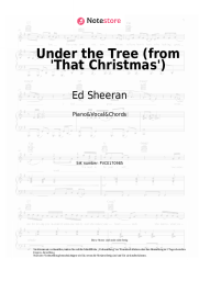 undefined Ed Sheeran - Under the Tree (from 'That Christmas')