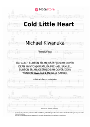 Noten, Akkorde Michael Kiwanuka - Cold Little Heart