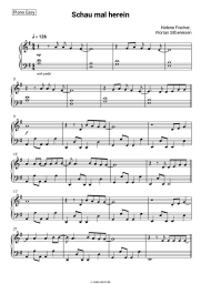 Noten, Akkorde Helene Fischer, Florian Silbereisen - Schau mal herein