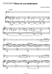 Noten, Akkorde Johannes Oerding - Wenn wir uns wiedersehen
