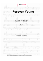 Noten, Akkorde Alan Walker - Forever Young