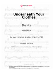 undefined Shakira - Underneath Your Clothes