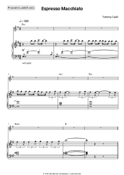 Noten, Akkorde Tommy Cash - Espresso Macchiato