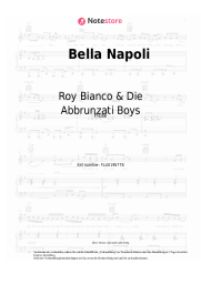 Noten, Akkorde Roy Bianco & Die Abbrunzati Boys - Bella Napoli