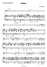 Noten, Akkorde Klüngelköpp - Stääne