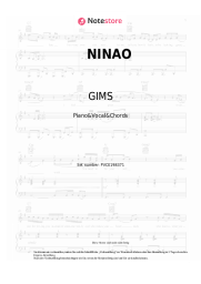 Noten, Akkorde GIMS - NINAO