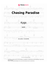 Noten, Akkorde Kygo, OneRepublic - Chasing Paradise