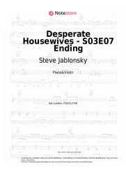 undefined Steve Jablonsky - Desperate Housewives - S03E07 Ending