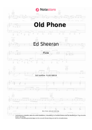 undefined Ed Sheeran - Old Phone