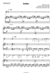 undefined HUNTRX, EJAE, AUDREY NUNA, REI AMI, KPop Demon Hunters Cast - Golden