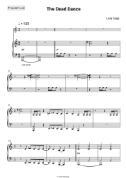 Noten, Akkorde Lady Gaga - The Dead Dance