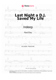 undefined Indeep - Last Night a D.J. Saved My Life