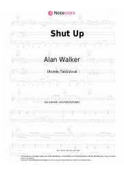 undefined Alan Walker, UPSAHL - Shut Up