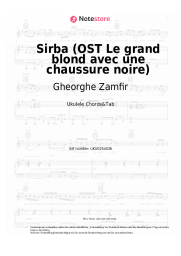 Noten, Akkorde Gheorghe Zamfir - Sirba (OST Le grand blond avec une chaussure noire)